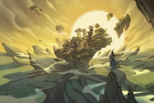 古怪巫师逃离村庄